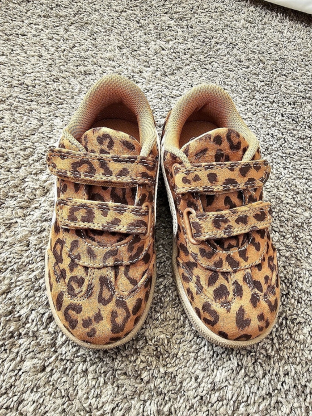 CAT & JACK Leopard Print Sneakers (Size 9) Toddler Girl